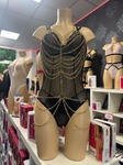 Body noir avec détails ajourés disponible dans l’univers lingerie Love Play Nîmes